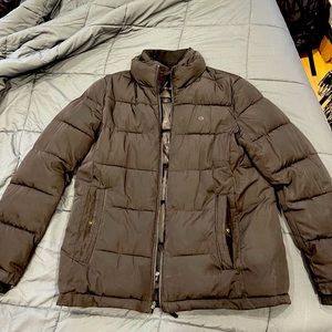 Calvin Klein Full Zip Puffer Coat